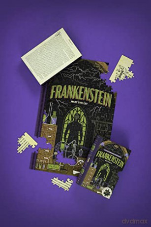 Professor Puzzle | Frankenstein (252 Piece Puzzle) | Puzzle | Ages 8+ | 1+ Players [PUZZLE]