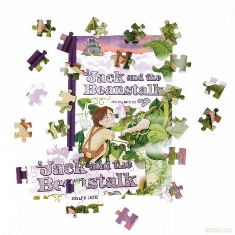Professor Puzzle | Jack and the Beanstalk (96 Piece Puzzle) | Puzzle Game | Ages 6+ | 1+ Player [PUZZLE]