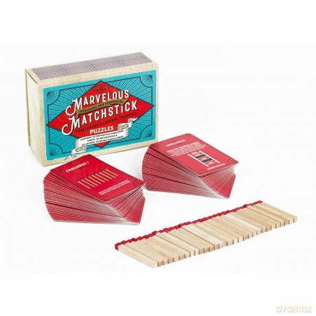 Professor Puzzle | Magnificent Matchstick Puzzles | Puzzle | Ages 6+ | 1+ Players [PUZZLE]