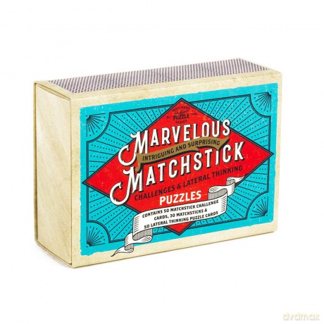 Professor Puzzle | Magnificent Matchstick Puzzles | Puzzle | Ages 6+ | 1+ Players [PUZZLE]