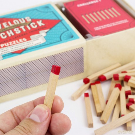 Professor Puzzle | Magnificent Matchstick Puzzles | Puzzle | Ages 6+ | 1+ Players [PUZZLE]