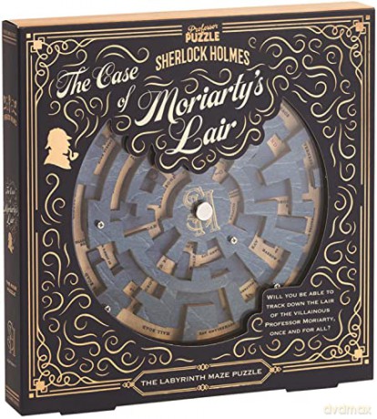 Professor Puzzle | Sherlock Holmes: The Case of Moriarty's Lair | Puzzle Game | Ages 12+ | 1+ Players [PUZZLE]