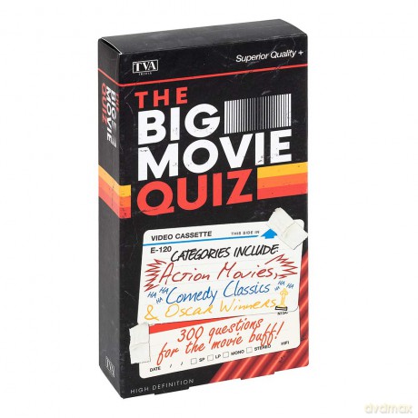 Professor Puzzle | The Big Movie Quiz | Party Game | Ages 12+ | 2+ Players [KSIĄŻKA]