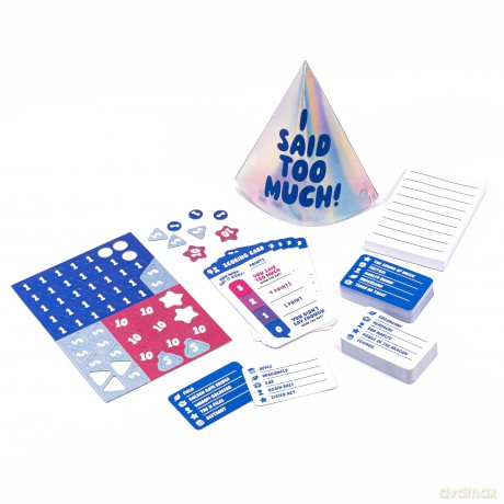 Professor Puzzle | Too Much Information | Family Party Game | Ages 10+ | 4-16 Players | 25 Minutes Playing Time [KSIĄŻKA]