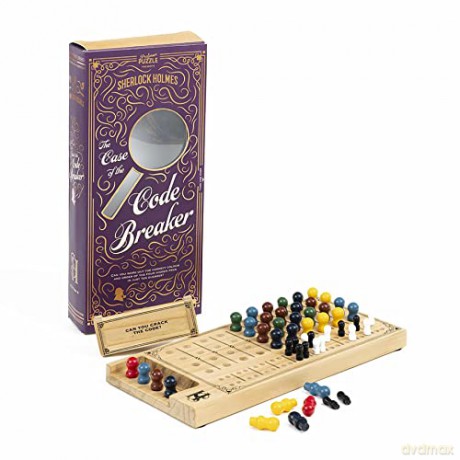 Professor Puzzle |Sherlock Holmes: The Case of the Code Breaker | Puzzle Game | Ages 8+ | 1 Player [KSIĄŻKA]