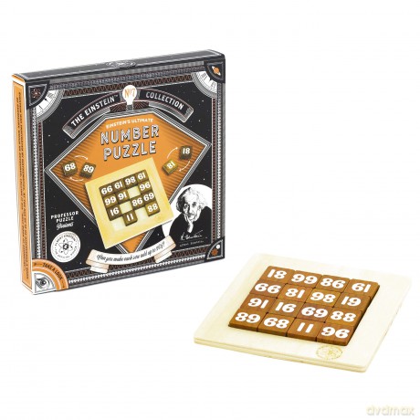 Professor Puzzle 3D Brain Teaser Puzzle - The Einstein Collection Ultimate Number Puzzle, Brain Game [PUZZLE]