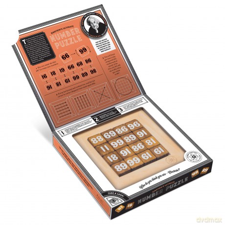 Professor Puzzle 3D Brain Teaser Puzzle - The Einstein Collection Ultimate Number Puzzle, Brain Game [PUZZLE]