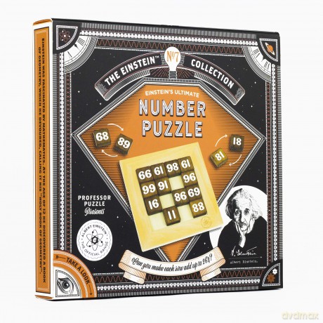 Professor Puzzle 3D Brain Teaser Puzzle - The Einstein Collection Ultimate Number Puzzle, Brain Game [PUZZLE]