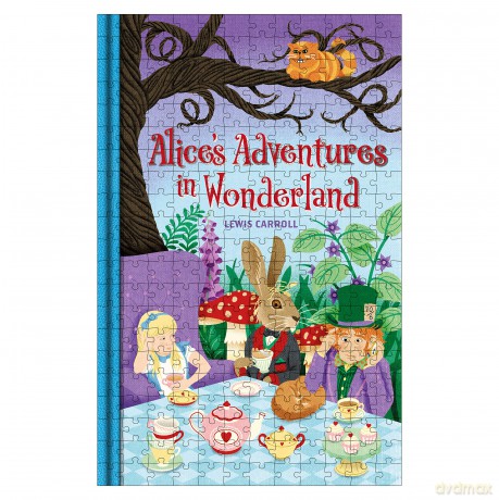 Professor PUZZLE Alice in Wonderland Jigsaw Puzzle - 252 piece double-sided Jigsaw [PUZZLE]
