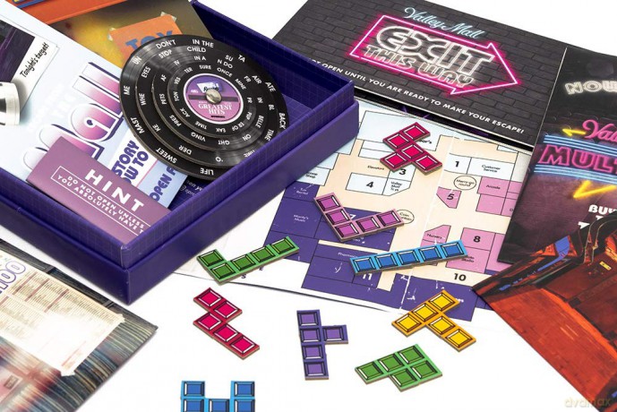 Professor PUZZLE Escape Room Games - Escape from The Mall [KSIĄŻKA]
