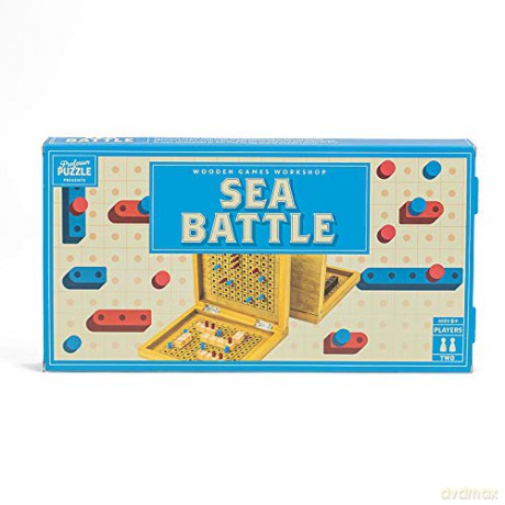 Professor PUZZLE Sea Battle - A wooden take on the traditional 2 play board game, sink your opponents battleships - Sea Battle [KSIĄŻKA]