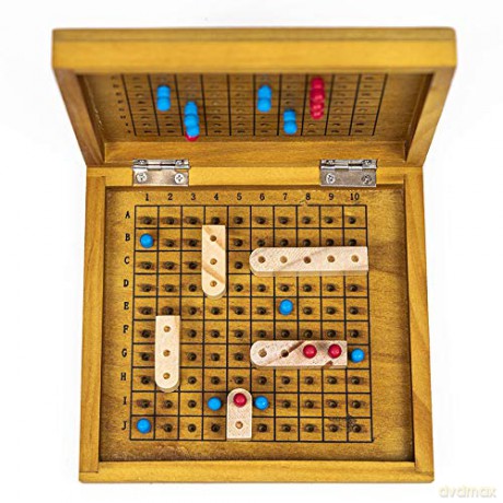 Professor PUZZLE Sea Battle - A wooden take on the traditional 2 play board game, sink your opponents battleships - Sea Battle [KSIĄŻKA]