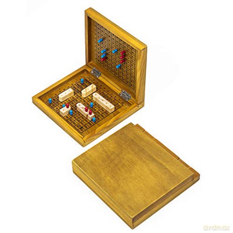 Professor PUZZLE Sea Battle - A wooden take on the traditional 2 play board game, sink your opponents battleships - Sea Battle [KSIĄŻKA]