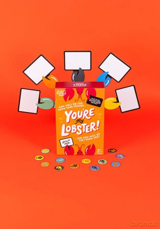 Professor PUZZLE You're My Lobster Board Game Ages 12+ 2-6 Players 20 Minutes Playing Time, PROPPG7904, Orange [KSIĄŻKA]