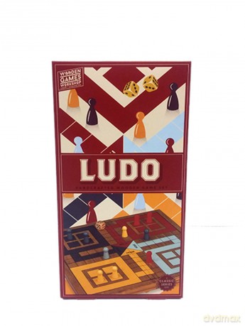 Professor Puzzle; Ludo - Traditional/Classic Wooden Family Board Game Ludo [KSIĄŻKA]
