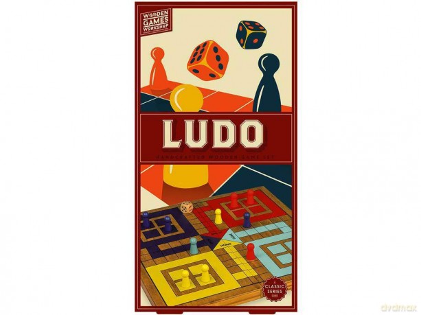 Professor Puzzle; Ludo - Traditional/Classic Wooden Family Board Game Ludo [KSIĄŻKA]