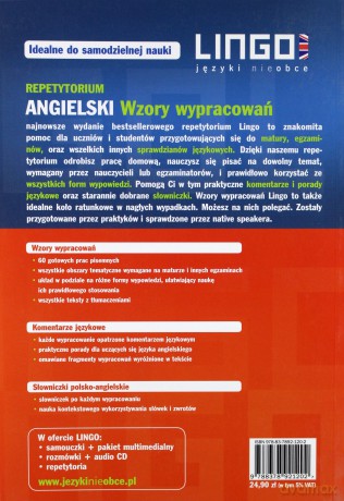 Repetytorium. Angielski. Wzory Wypracowań [KSIĄŻKA]