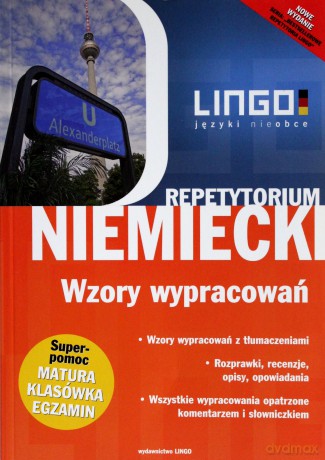 Repetytorium. Niemiecki. Wzory Wypracowań [KSIĄŻKA]