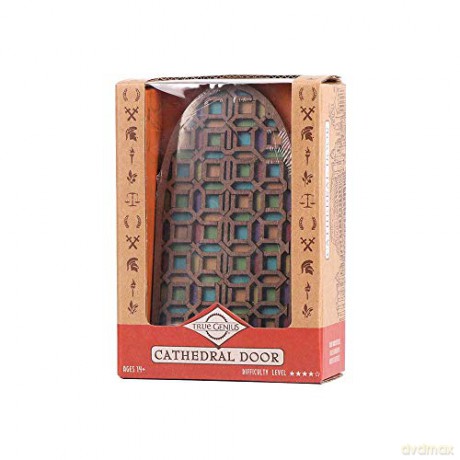 Project Genius TG414 Cathedral Door Puzzle, Multicolor, One Size [PUZZLE]