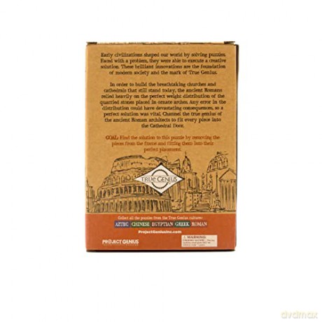Project Genius TG414 Cathedral Door Puzzle, Multicolor, One Size [PUZZLE]