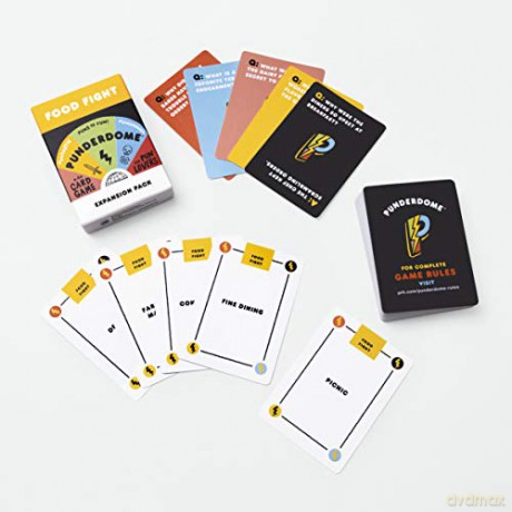 Punderdome Food Fight Expansion Pack: 50 S'more Cards to Add to the Core Game - Jo Firestone [KSIĄŻKA]