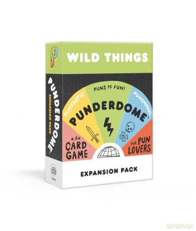 Punderdome Wild Things Expansion Pack: 50 Cards Toucan Add to the Core Game - Jo Firestone [KSIĄŻKA]