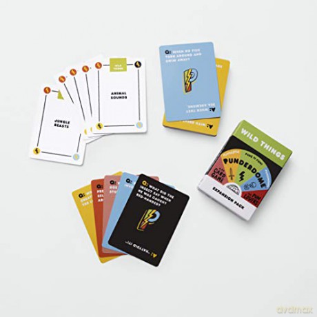 Punderdome Wild Things Expansion Pack: 50 Cards Toucan Add to the Core Game - Jo Firestone [KSIĄŻKA]