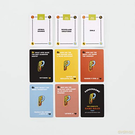 Punderdome Wild Things Expansion Pack: 50 Cards Toucan Add to the Core Game - Jo Firestone [KSIĄŻKA]