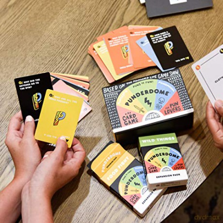 Punderdome Wild Things Expansion Pack: 50 Cards Toucan Add to the Core Game - Jo Firestone [KSIĄŻKA]