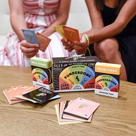 Punderdome Wild Things Expansion Pack: 50 Cards Toucan Add to the Core Game - Jo Firestone [KSIĄŻKA]