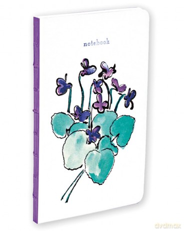 Purple Posy Small Bullet Journal - Kimberly Ellen Hall [KSIĄŻKA]