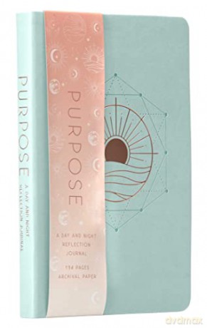 Purpose: A Day and Night Reflection Journal (Insights Deluxe Sketchbooks) (Inner World) - Insight Editions [KSIĄŻKA]