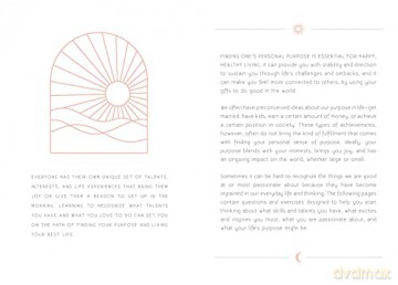 Purpose: A Day and Night Reflection Journal (Insights Deluxe Sketchbooks) (Inner World) - Insight Editions [KSIĄŻKA]