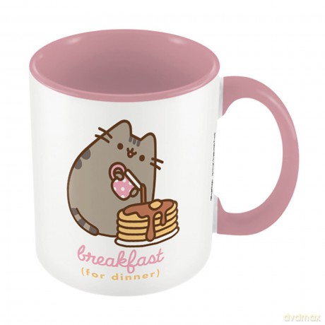 Pusheen Ceramic Mug in Presentation Gift Box with Pancake Design, 315ml - Official Merchandise