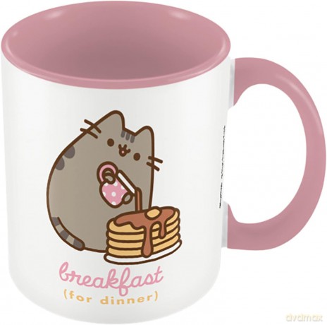 Pusheen Ceramic Mug in Presentation Gift Box with Pancake Design, 315ml - Official Merchandise