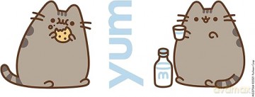 Pusheen Yum Mug (One Size) (White/Grey)