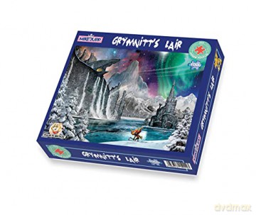 Puzzles For Adults - Grymnitt's Lair - Mike Jupp 1000 Piece Jigsaw Puzzle | Made In Britain | Thick Puzzle Board | Cartoon Puzzles [PUZZLE]