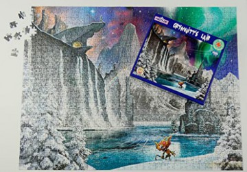 Puzzles For Adults - Grymnitt's Lair - Mike Jupp 1000 Piece Jigsaw Puzzle | Made In Britain | Thick Puzzle Board | Cartoon Puzzles [PUZZLE]