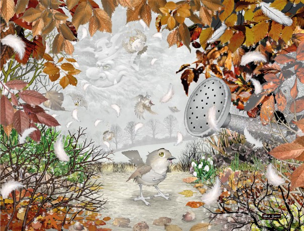 Puzzles For Adults - Rubin And The Fog King - Mike Jupp 1000 Piece Jigsaw Puzzle | Made In Britain | Thick Puzzle Board | Cartoon Puzzles [PUZZLE]