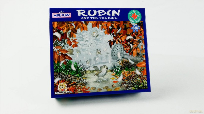 Puzzles For Adults - Rubin And The Fog King - Mike Jupp 1000 Piece Jigsaw Puzzle | Made In Britain | Thick Puzzle Board | Cartoon Puzzles [PUZZLE]