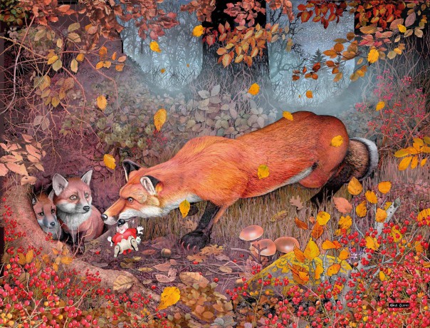 Puzzles For Adults - Tally Ho! Ho! - Mike Jupp 1000 Piece Jigsaw Puzzle | Made In Britain | Thick Puzzle Board | Cartoon Puzzles [PUZZLE]