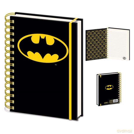 Pyramid Batman Core Wiro Notebook, A5 Size [KSIĄŻKA]