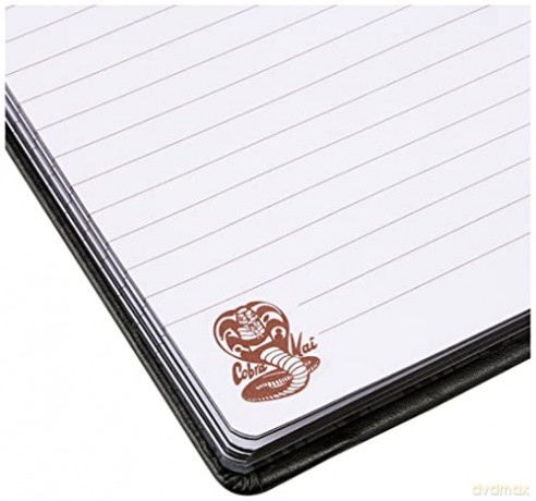 Pyramid International Cobra Kai A5 Faux Leather Notebook with Metal Badge Design - Official Merchandise [KSIĄŻKA]