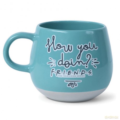 Pyramid International Friends Mug (How You Doin' Design) 370ml Coffee Mug - Official Friends Merchandise