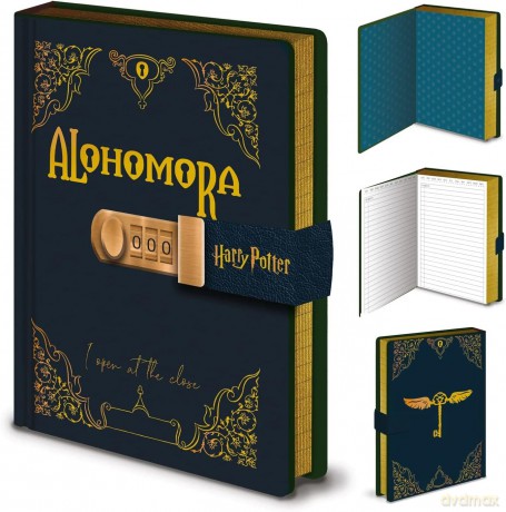 Pyramid International Harry Potter (Alohomora) A5 Lockable Undated Diary [KSIĄŻKA]
