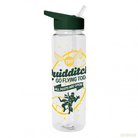 Pyramid International HARRY POTTER Water Bottle (Clubhouse Quidditch Design) 540ml Plastic Water Bottle, Harry Potter Gifts for Women, Men and Kids - Official Merchandise, Golden [KSIĄŻKA]