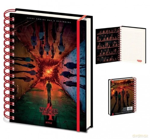 Pyramid International Stranger Things 4 (Every Ending Has A Beginning) A5 Notebook [KSIĄŻKA]