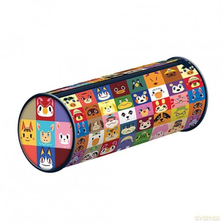 Pyramid SM Entertainment Korea Nintendo: Animal Crossing - Villager Squares Barrel (Portamatite), Multi-Colour, Modern, Multicolored, Modern [KSIĄŻKA]
