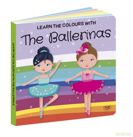 Q Box Learn Colours Ballerinas - M Gaule [KSIĄŻKA]