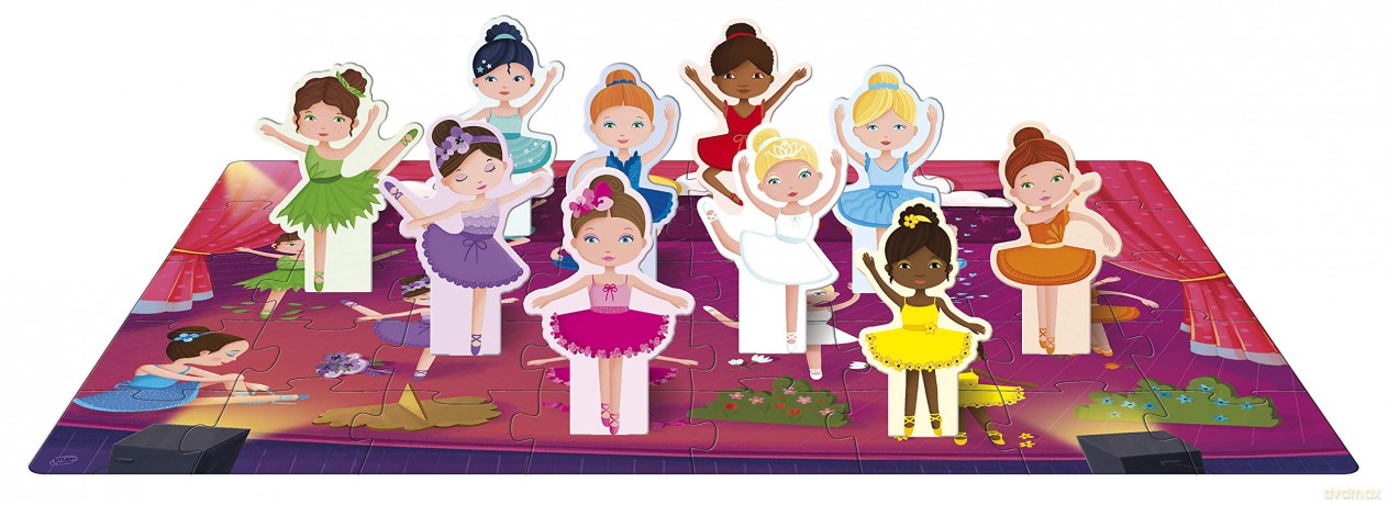 Q Box Learn Colours Ballerinas - M Gaule [KSIĄŻKA]